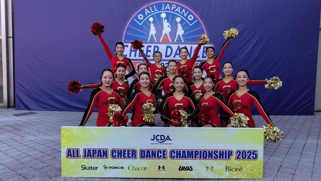 【チアダンス部】JCDA全日本チアダンス選手権決勝大会出場