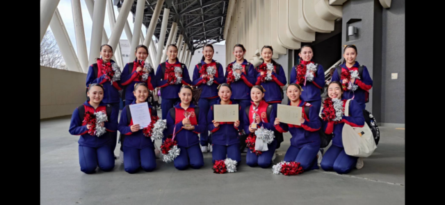 【チアダンス部】　東日本大会で上位入賞！ソロでGOLDメダル獲得！