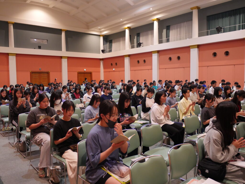 研修中 五月研修 | 幸福の科学学園 中学校・高等学校 公式ホームページ